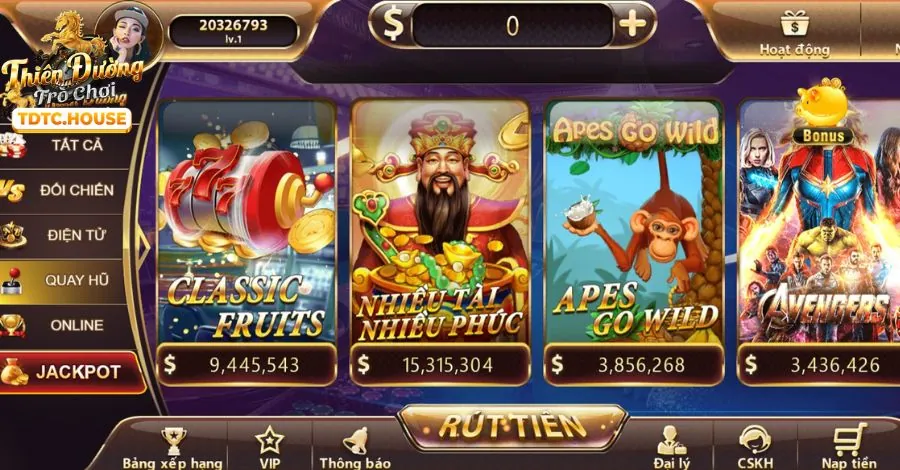Hình ảnh slot game SM66 quay thưởng bất tận