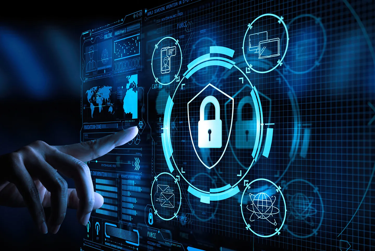 Biểu tượng GDPR và bảo mật dữ liệu của sm66